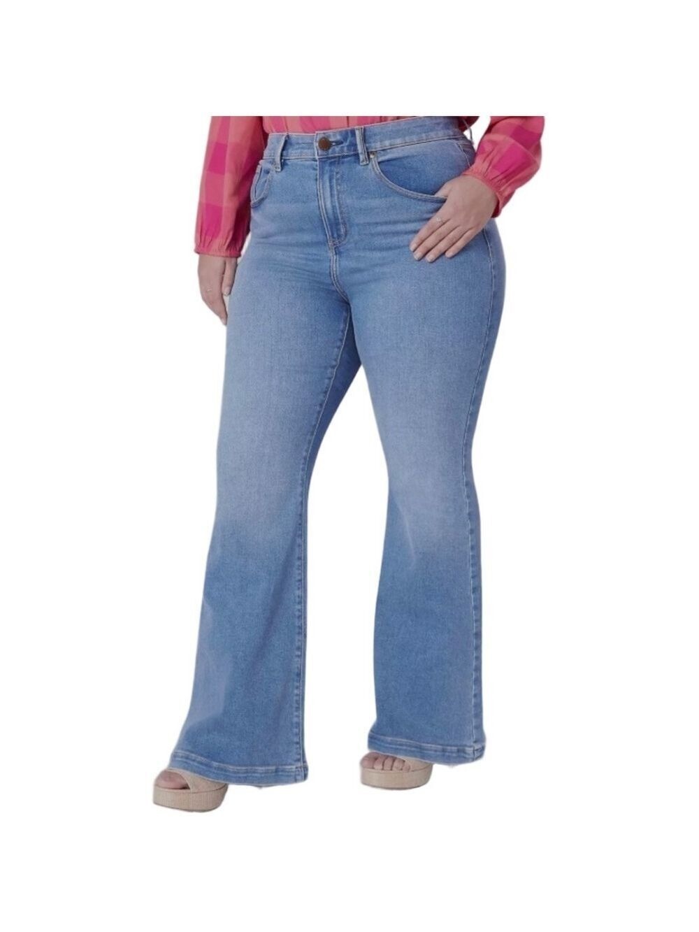 Lane Bryant Ultra Flare High Rise Jeans Size 16